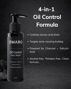 OMARO Oil Control Face Wash for Men
