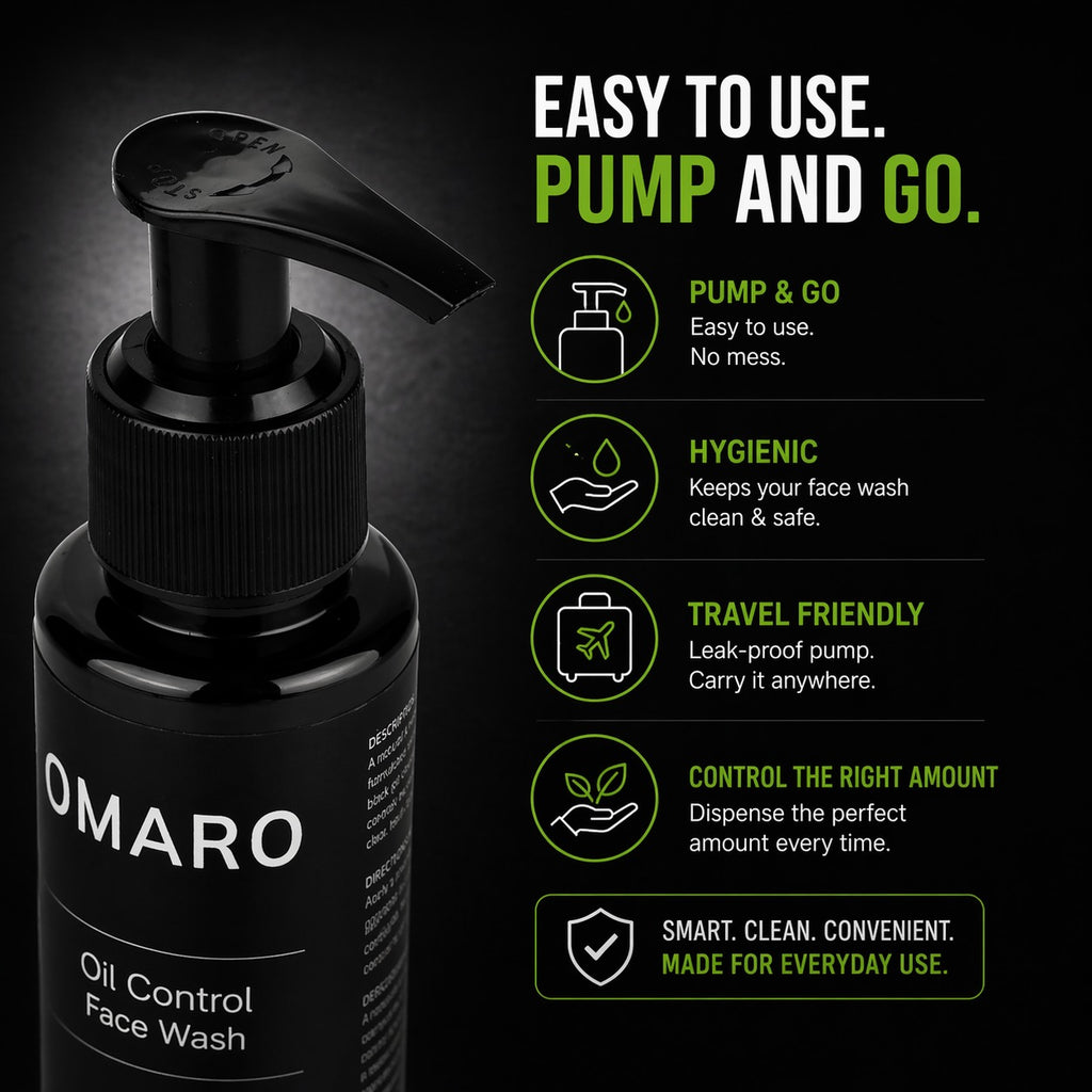 OMARO Oil Control Face Wash