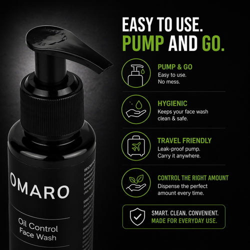 OMARO Oil Control Face Wash